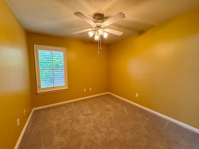 627 Columbine Ave, Cedar Park, TX 78613 - carpeted spare room with a ceiling fan and baseboards