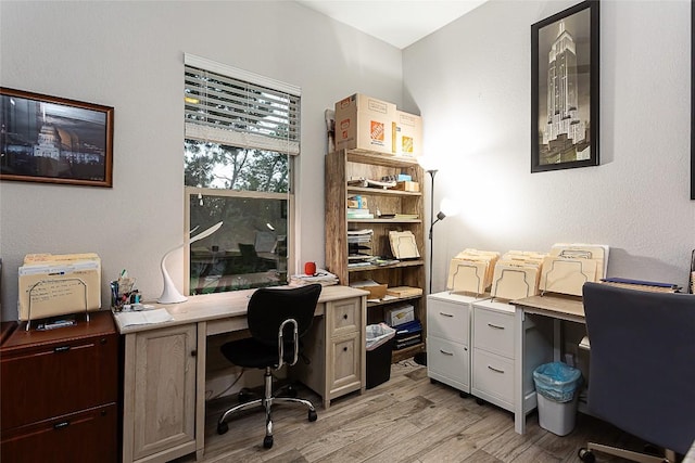5608 Arroyo Rd, Austin, TX 78734 - home office featuring light wood finished floors