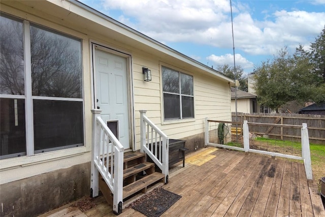 121 Winecup Path, Cedar Creek, TX 78612 - wooden terrace featuring entry steps