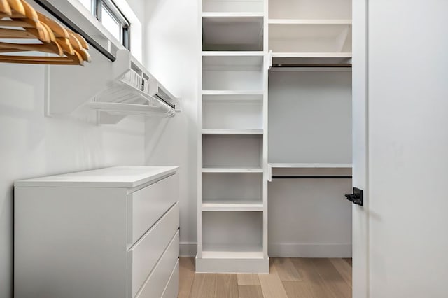 1712 Nash Ave Unit A, Austin, TX 78704 - spacious closet with light wood finished floors