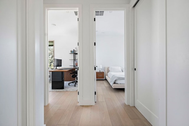 1712 Nash Ave Unit A, Austin, TX 78704 - office area with light wood-style floors