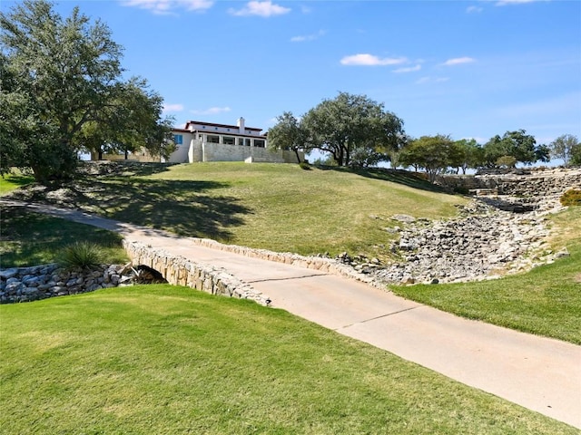 view of yard