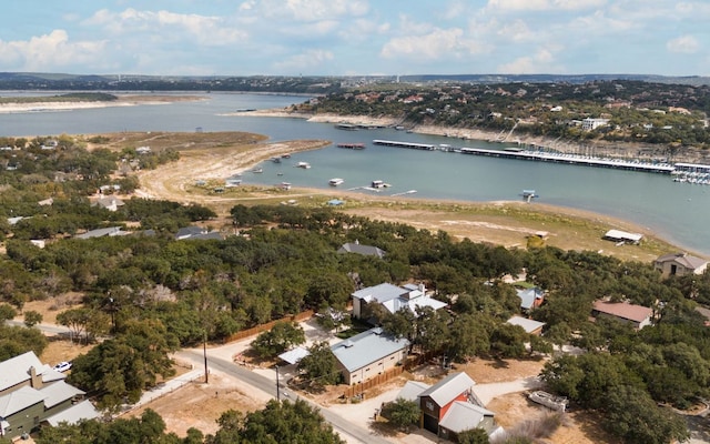 1105 Oak Hurst Rd, Austin, TX 78734 - drone / aerial view of a large body of water