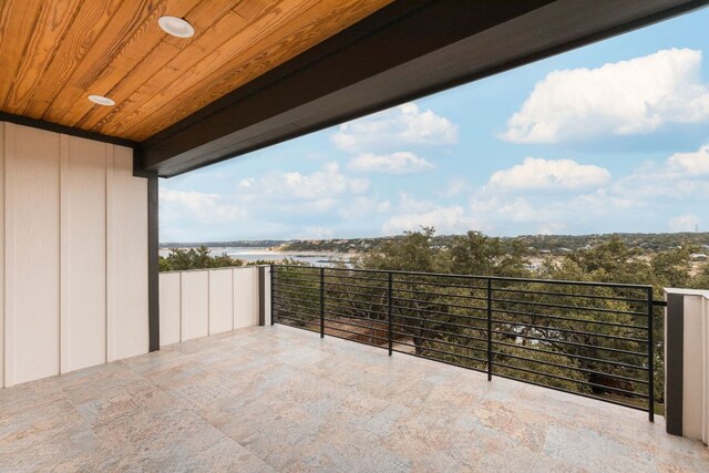1105 Oak Hurst Rd, Austin, TX 78734 - balcony with a water view