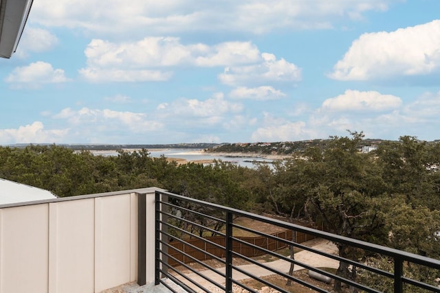1105 Oak Hurst Rd, Austin, TX 78734 - balcony with a water view