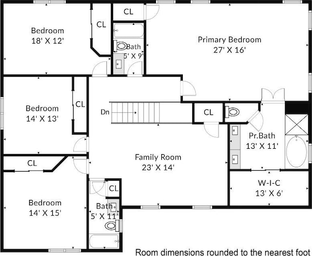 1532 Homewood Cir, Round Rock, TX 78665 - home floor plan