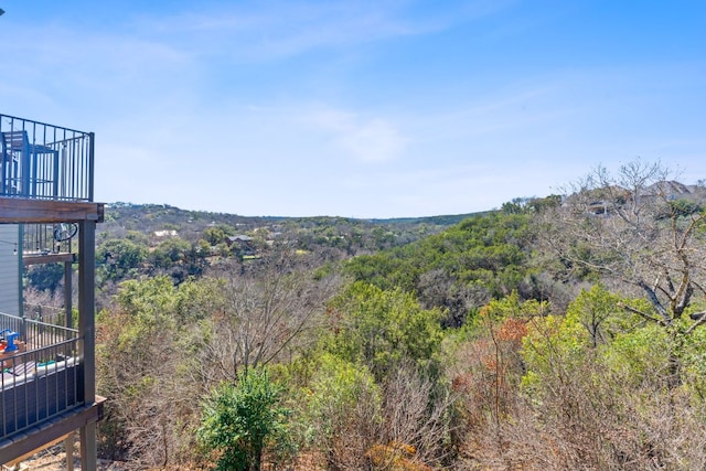 1741 Spyglass Dr Unit 1-232, Austin, TX 78746 - view of mountain background featuring a heavily wooded area