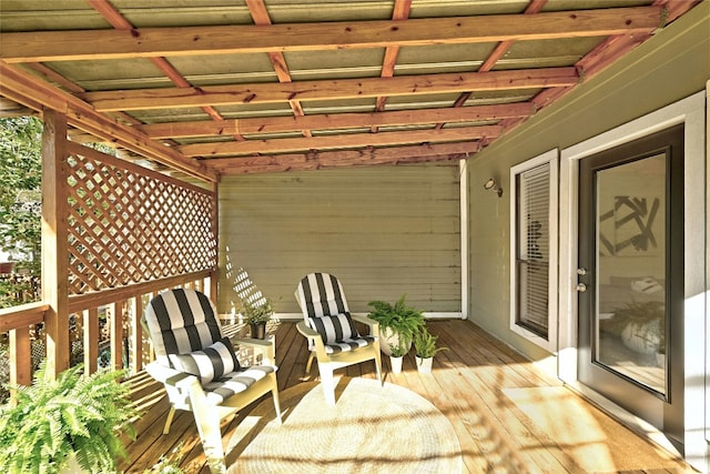8102 Baywood Dr Unit A, Austin, TX 78759 - view of wooden terrace