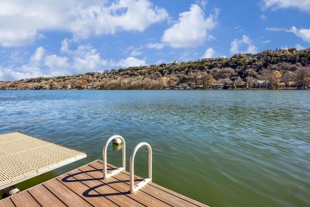 3607 Robbins Rd, Austin, TX 78730 - dock area with a water view