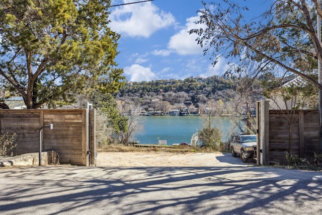 3607 Robbins Rd, Austin, TX 78730 - view of patio with a water view