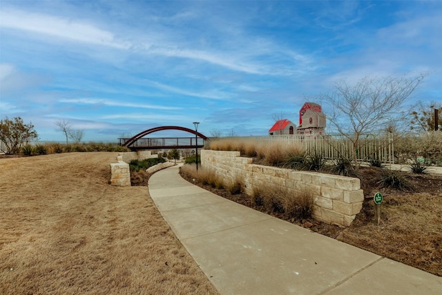 view of property's community