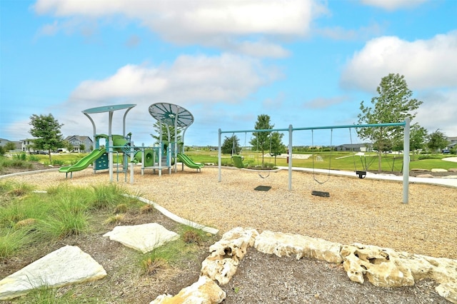 view of community playground