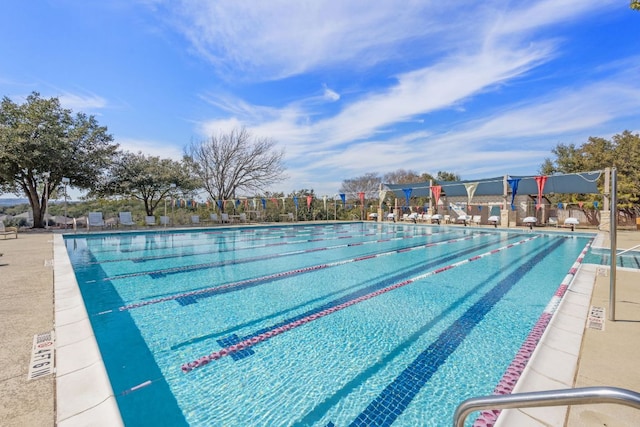 view of community pool