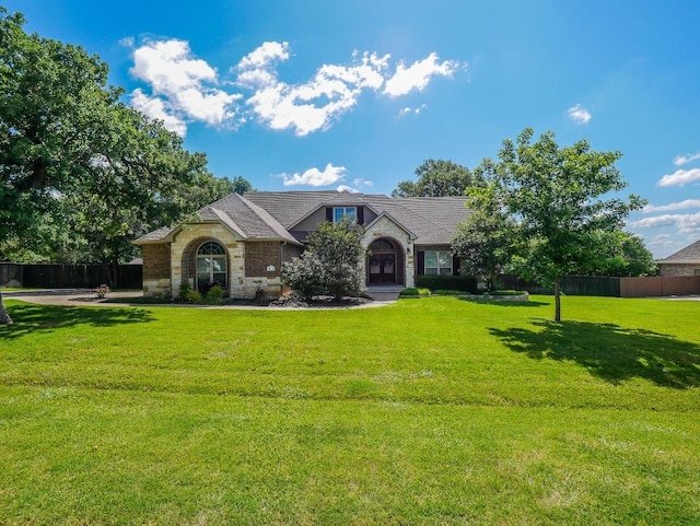 430 Archstone Loop, Belton, TX 76513 - view of front of house with stone siding
