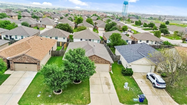 birds eye view of property featuring a residential view