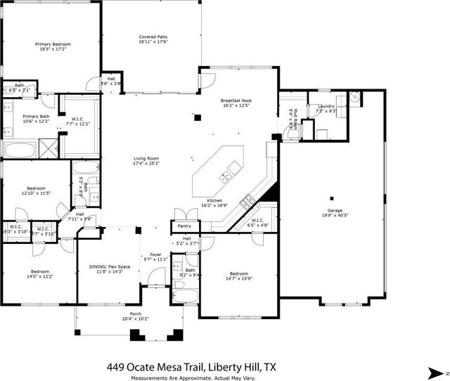 449 Ocate Mesa Trl, Liberty Hill, TX 78642 - photo 35