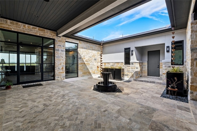 2923 Cliff Pt, Spicewood, TX 78669 - view of patio / terrace