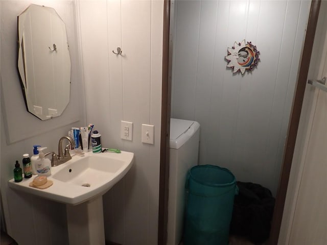 view of half bathroom