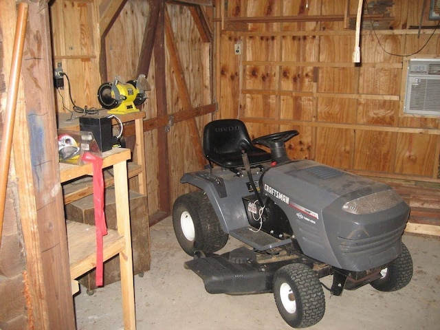 view of storage room