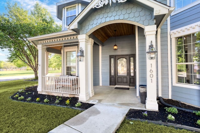 1601 Forest St, Georgetown, TX 78626 - view of exterior entry featuring covered porch