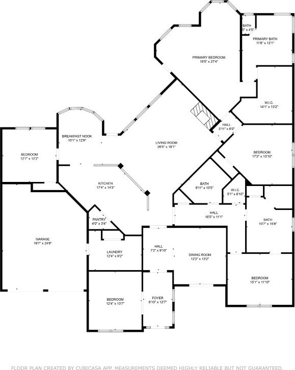 9512 Palmbrook Dr, Austin, TX 78717 - room layout