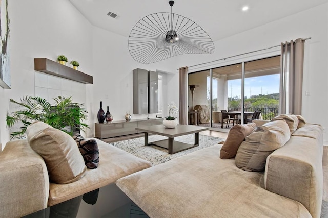 4737 Modena Bay Bnd, Leander, TX 78641 - living room featuring recessed lighting