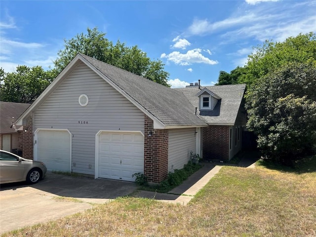 exterior space with driveway