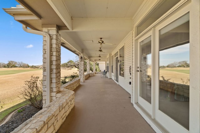 1306 Far W Rd, Horseshoe Bay, TX 78657 - view of patio featuring view of golf course