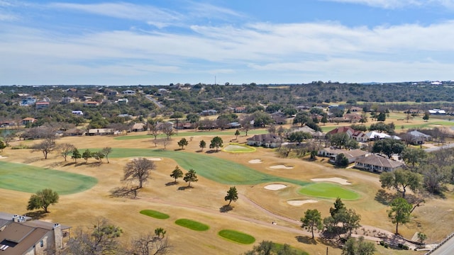 1306 Far W Rd, Horseshoe Bay, TX 78657 - aerial view of residential area with a golf club