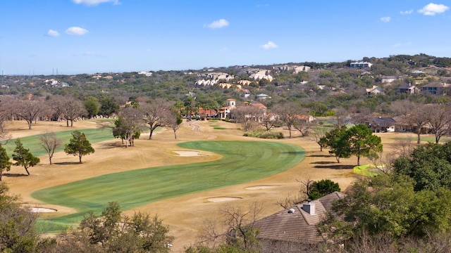 1306 Far W Rd, Horseshoe Bay, TX 78657 - view of property's community with golf course view, view of wooded area, and a residential view
