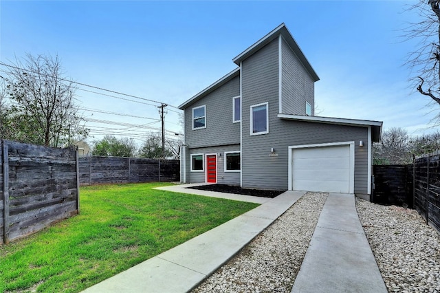 6902 Carver Ave Unit B, Austin, TX 78752 - view of front of home featuring a garage