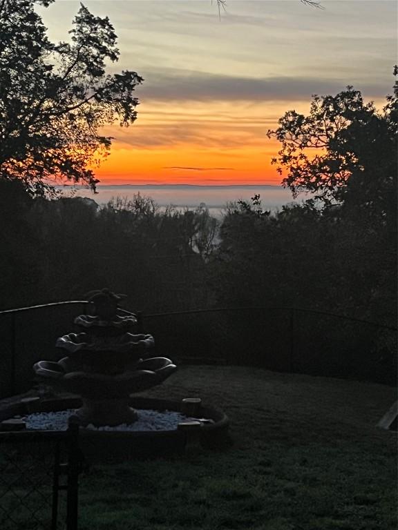 view of water feature