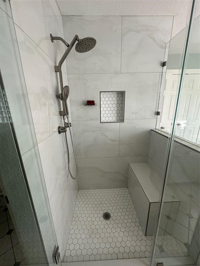 417 Akaloa Dr, Bastrop, TX 78602 - bathroom with a shower stall