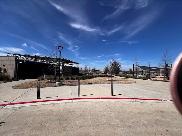 view of basketball court