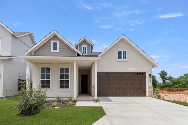 600 C-Bar Ranch Trl, Cedar Park, TX 78613 - view of front of house with concrete driveway, a garage, and stucco siding