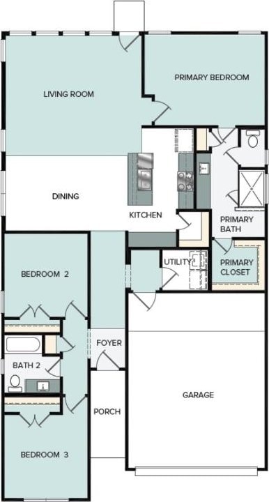 600 C-Bar Ranch Trl, Cedar Park, TX 78613 - property floor plan