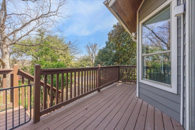 3816 Ridgelea Dr Unit A, Austin, TX 78731 - view of wooden terrace