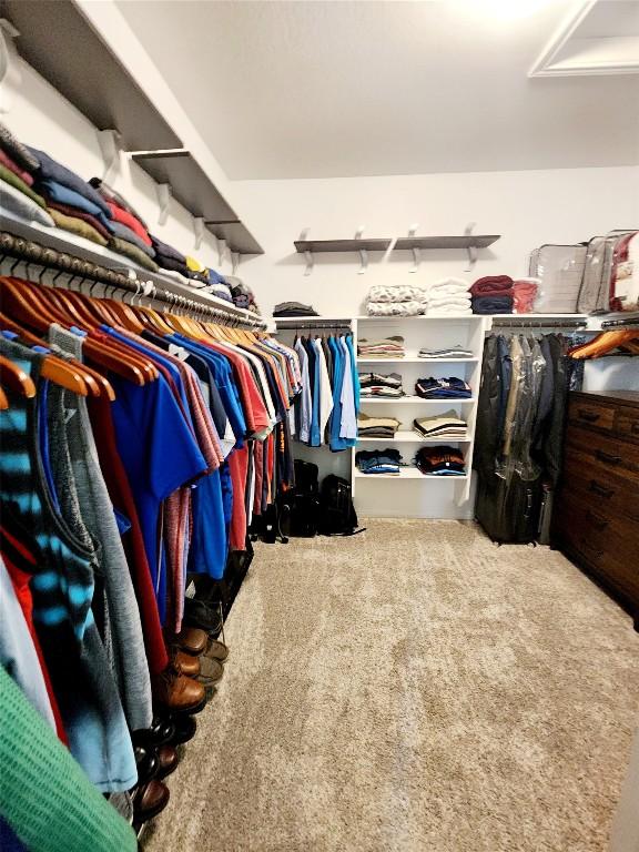 4337 Buffalo Ford Rd, Georgetown, TX 78628 - spacious closet with carpet