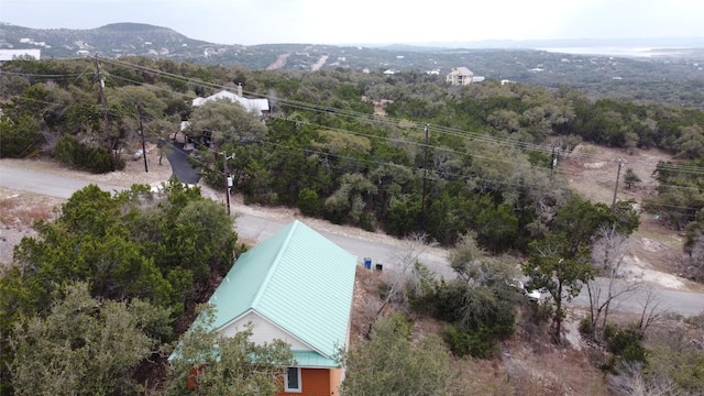 1024 Summit Blf, Canyon Lake, TX 78133 - drone / aerial view of a mountainous background