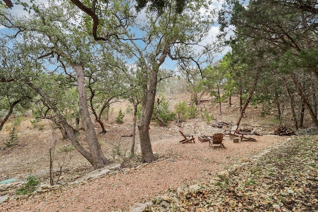 1024 Summit Blf, Canyon Lake, TX 78133 - view of yard