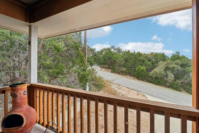 view of deck