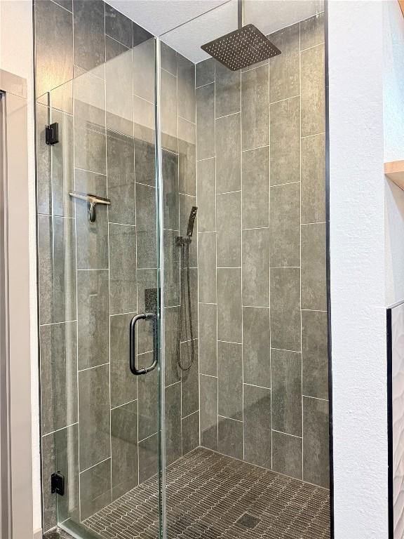 full bath with a stall shower