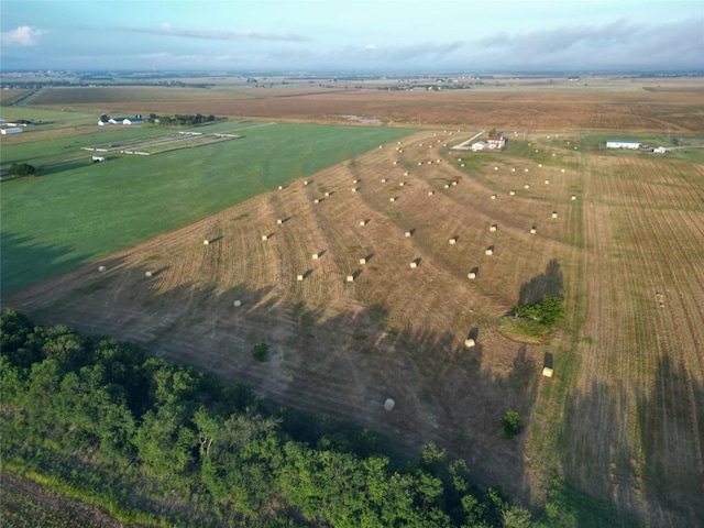 3622 N Fm 486, Thorndale, TX 76577 - aerial view of property and surrounding area featuring rural landscape and large plots for crops