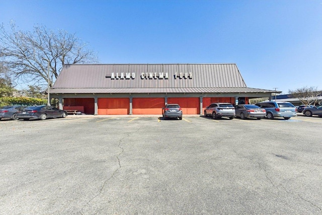 view of uncovered parking lot