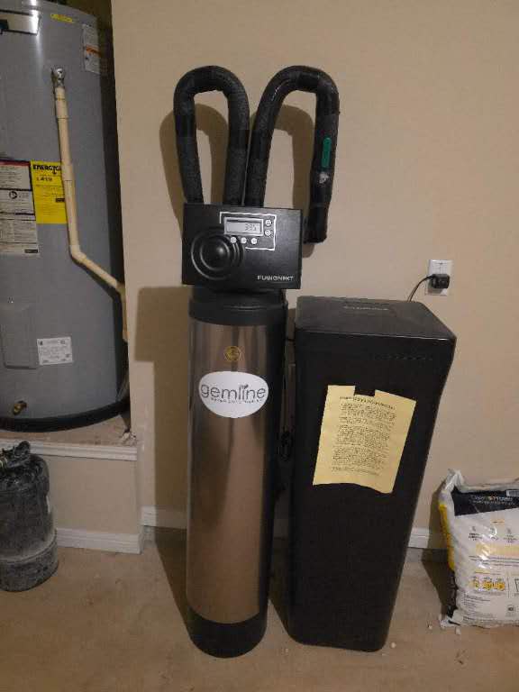 utilities featuring water heater