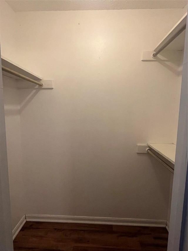 9226 Jollyville Rd Unit 121, Austin, TX 78759 - spacious closet with dark wood-type flooring