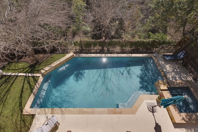 view of pool