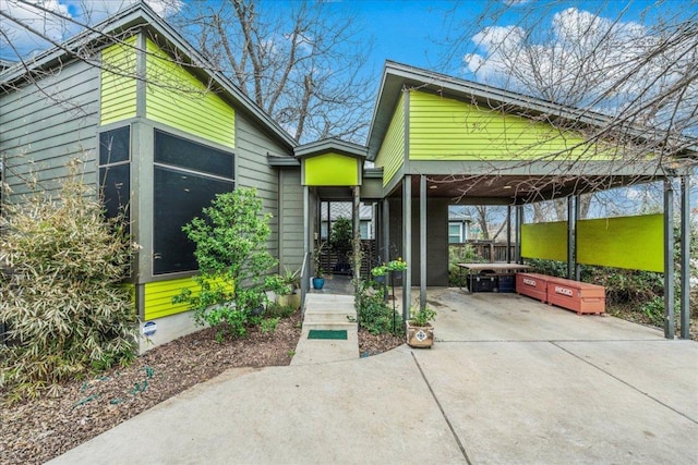 exterior space