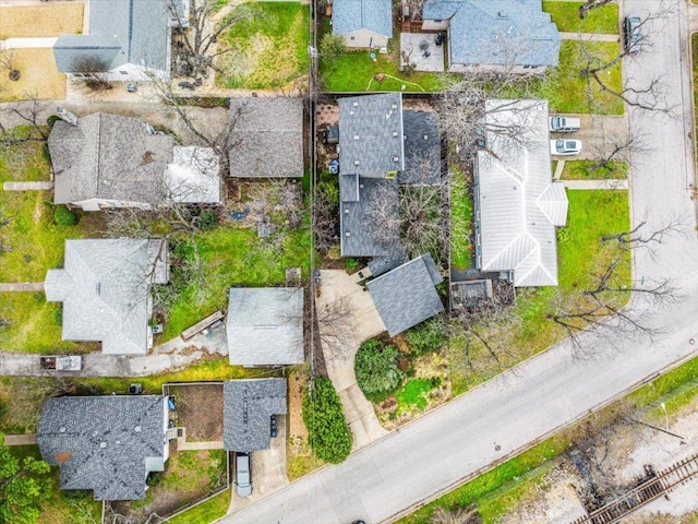 birds eye view of property featuring a residential view