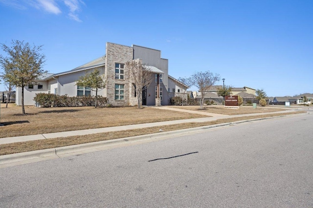 view of front of property with stucco siding